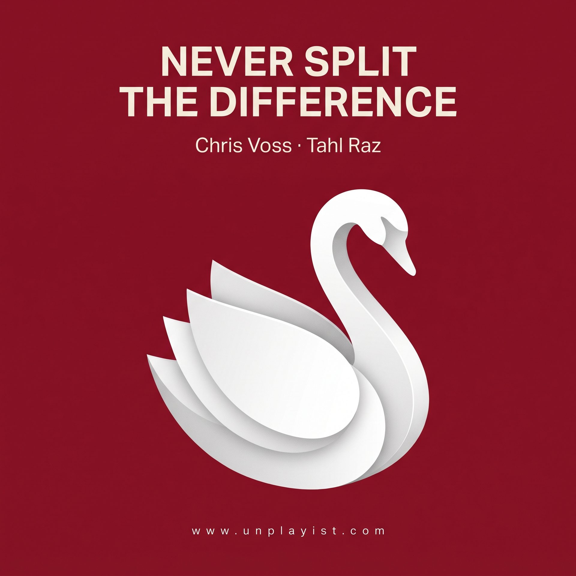 Unplaying: Never Split the Difference